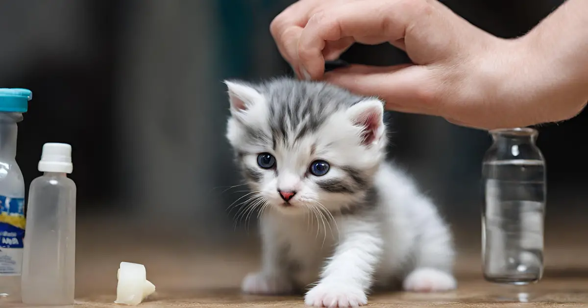 Hands Rubbing-Kitten